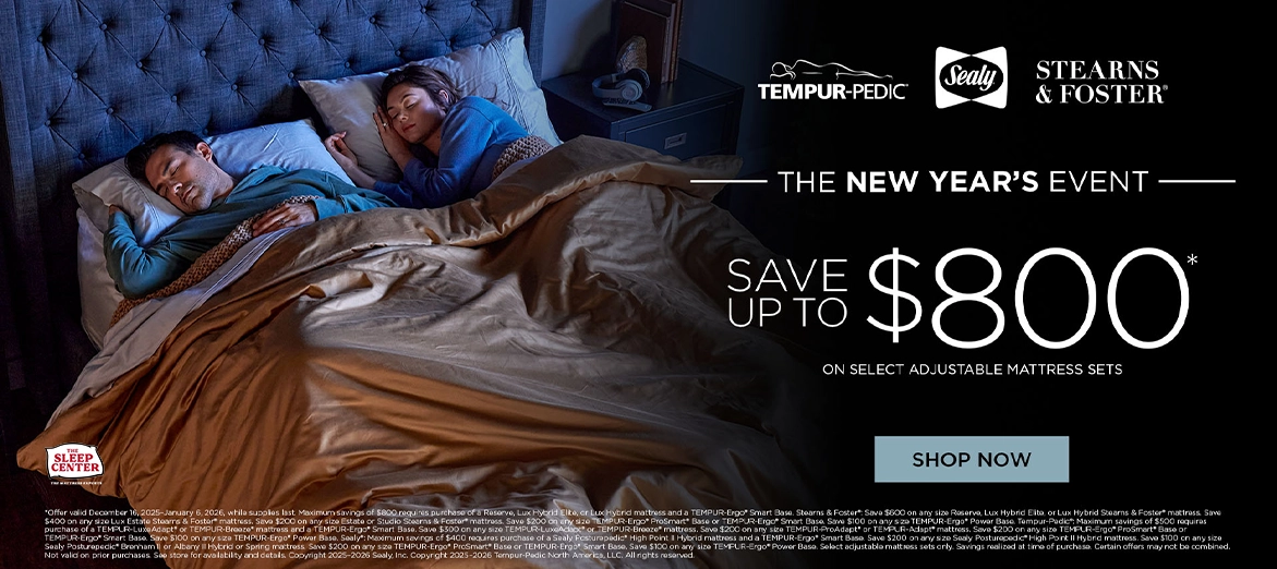 2026 New Year Mattress Sale Ad for PC, FL