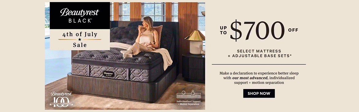 The Sleep Center July 4th Mattress Sale